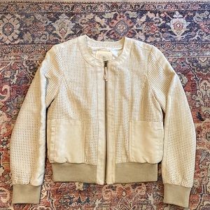 Hei Hei (Anthropologie) Nude Bomber Jacket